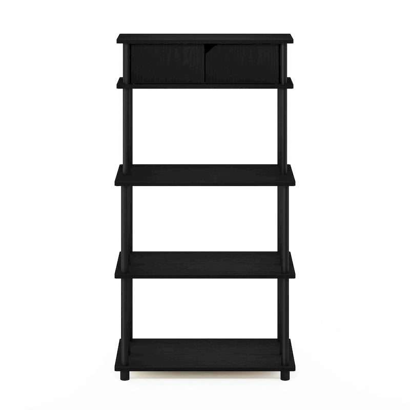 Étagère de rangement de cuisine autoportante avec armoire supérieure – Aucun outil requis