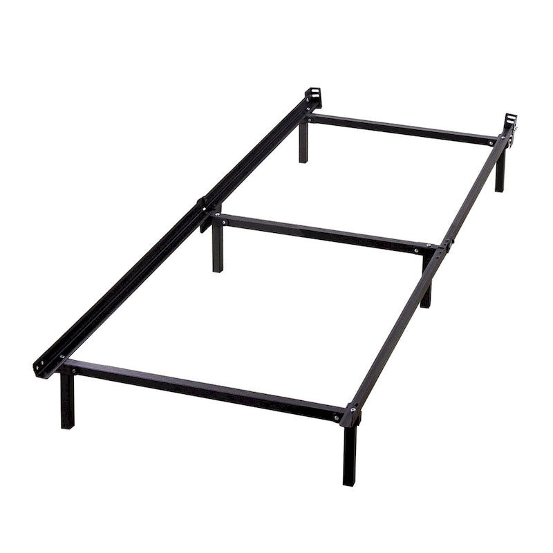 Cadre de lit double à 6 pieds avec support central