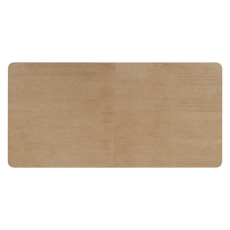 Table à manger papillon extensible avec coins arrondis