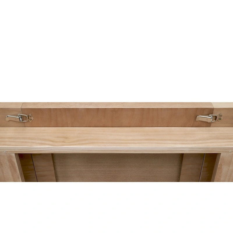 Table à manger papillon extensible avec coins arrondis
